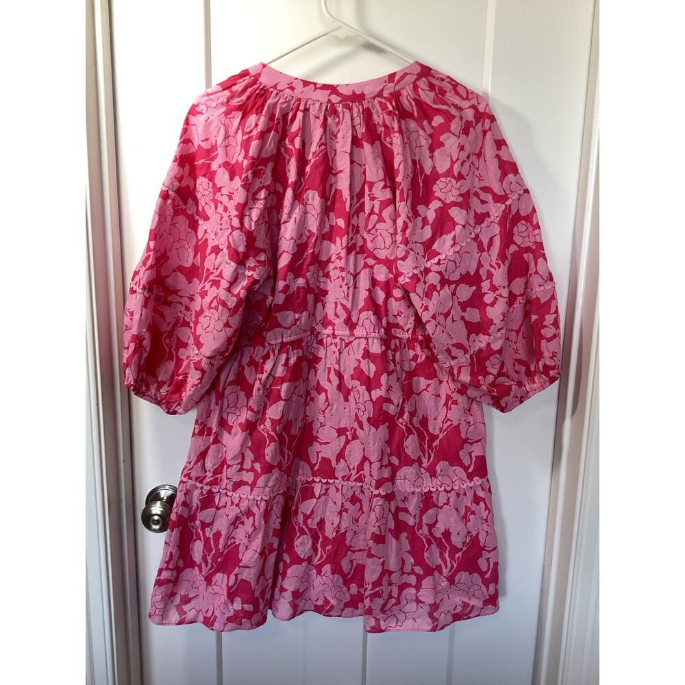 Tuckernuck Hyacinth house Matilda pink floral mini dress size small - Picture 6 of 13